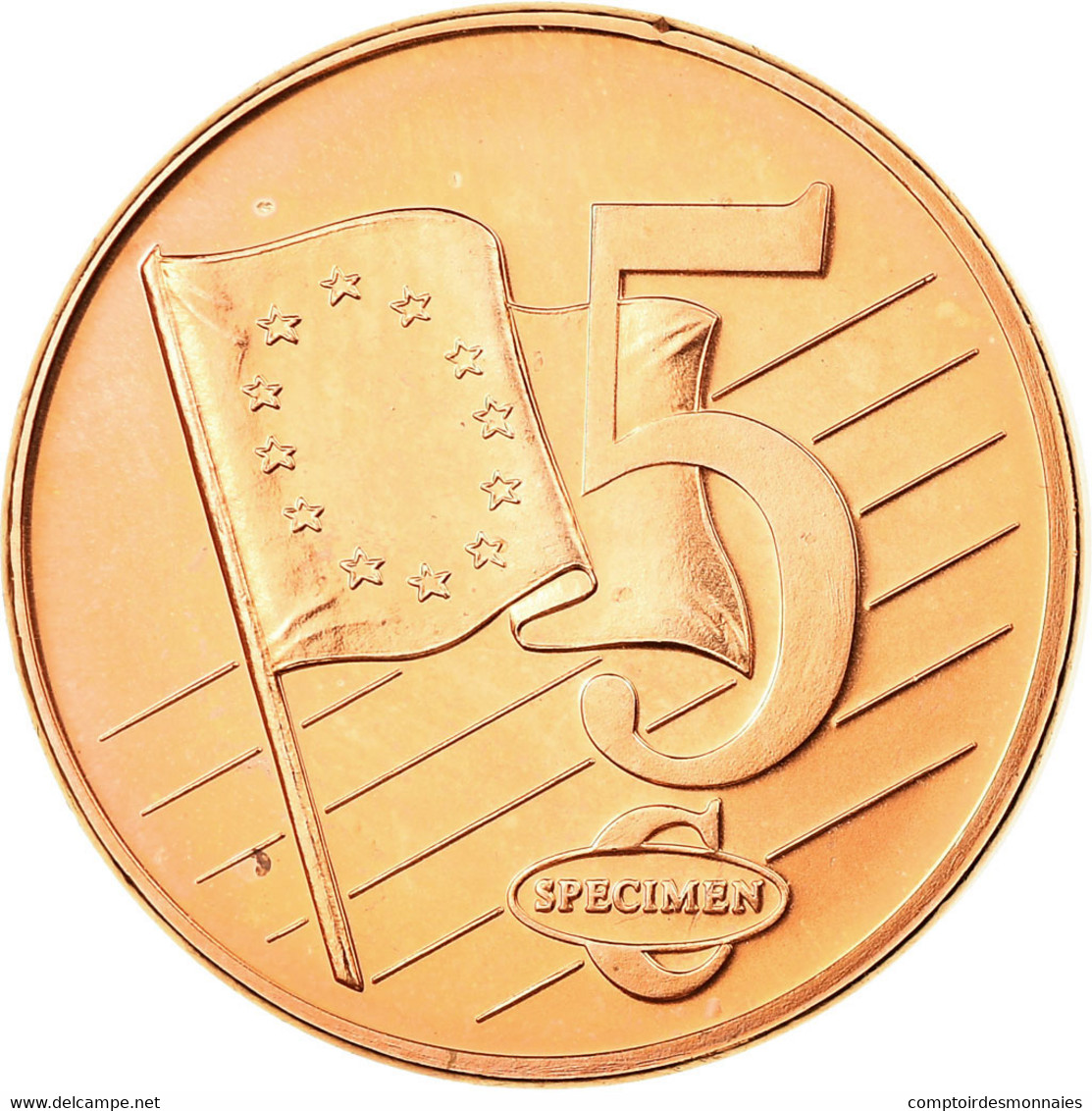 Malte, Fantasy Euro Patterns, 5 Euro Cent, 2004, SPL, Cuivre - Essais Privés / Non-officiels