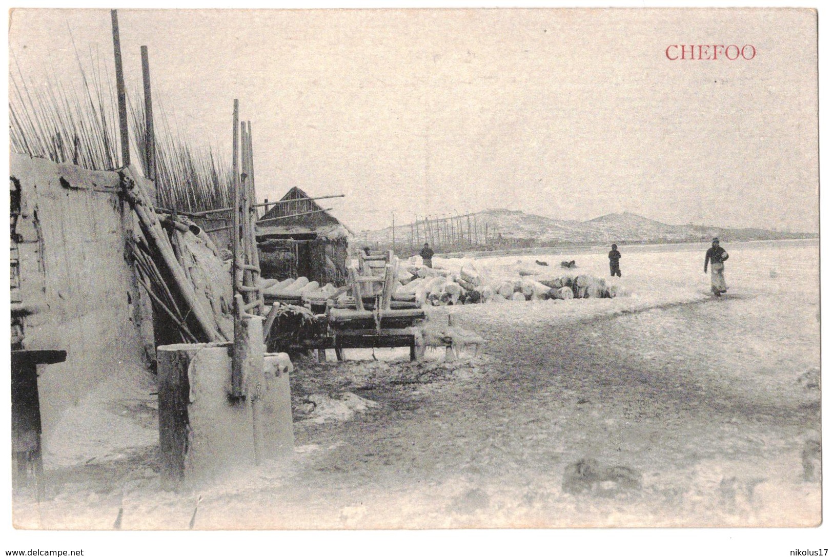 Chine--Chefoo-Paysage,-Ch.J. Paizis - China