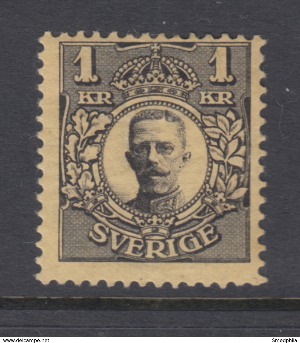 Sweden 1911 - Michel  62 Y Inverted Watermark Mint Hinged * - Ungebraucht