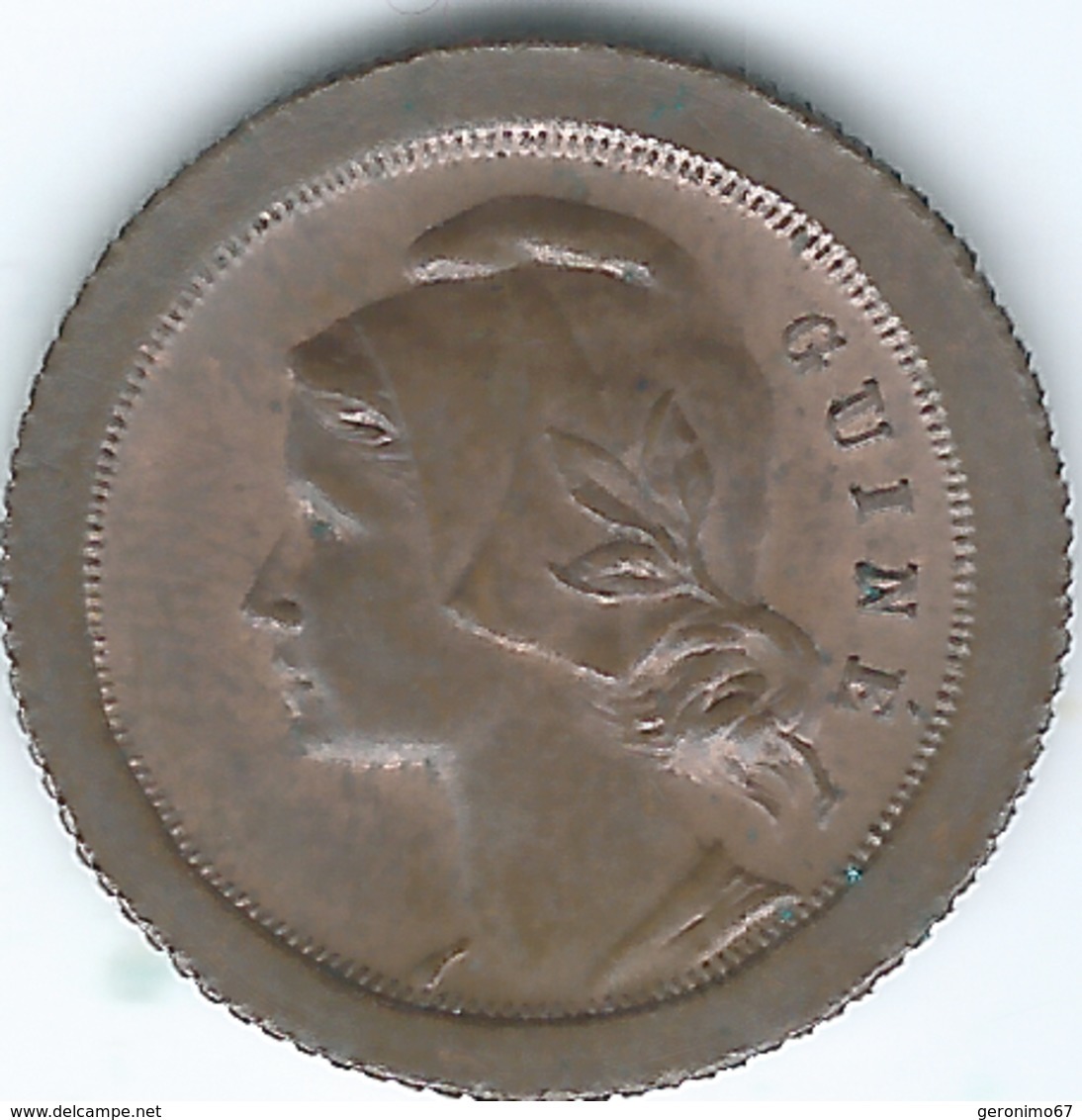 Portuguese Guinea - 1933 - 5 Centavos - KM1 - UNC - Guinea