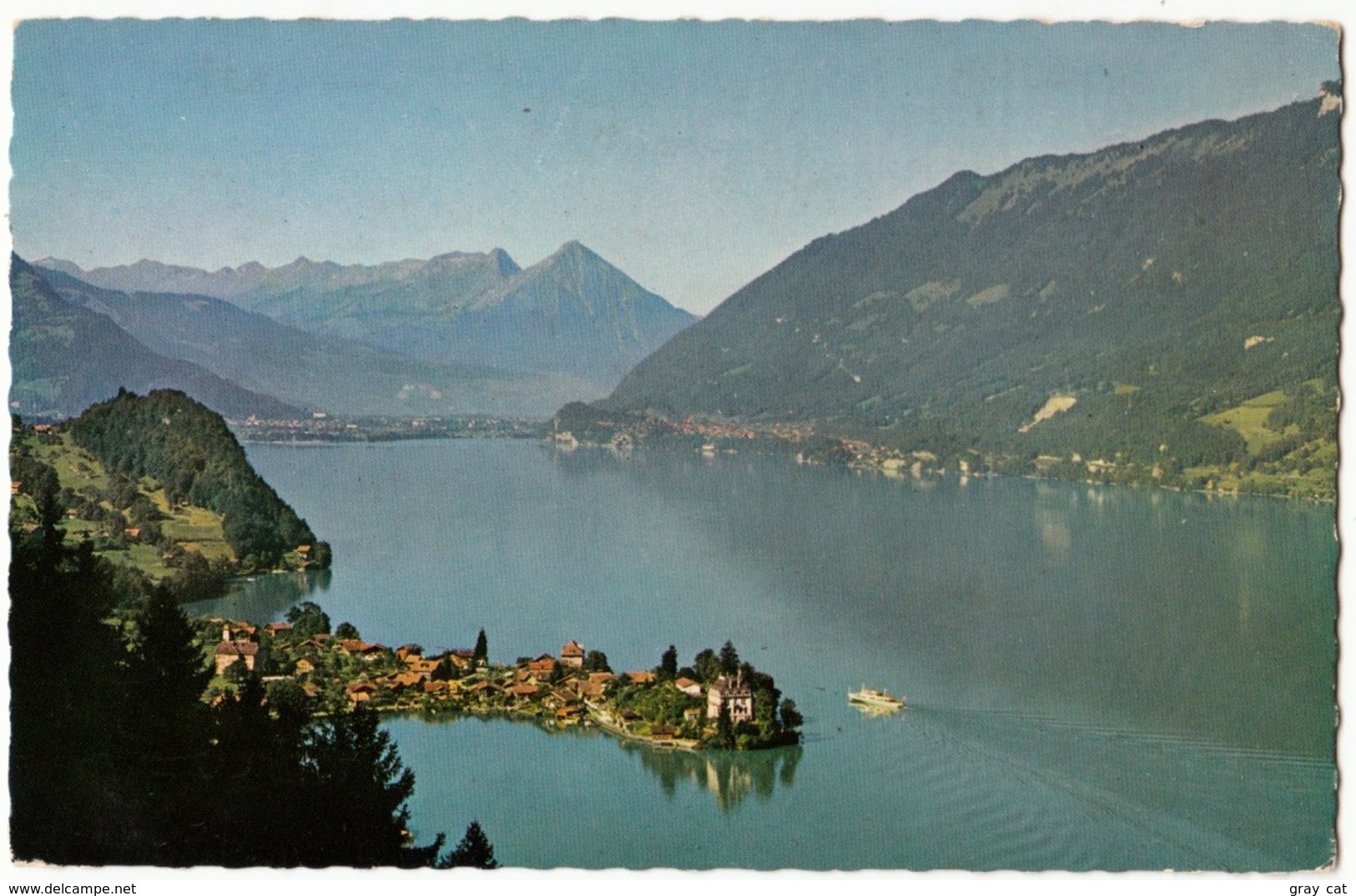 Switzerland, Iseltwald, 1963 Used Postcard [24037] - Iseltwald