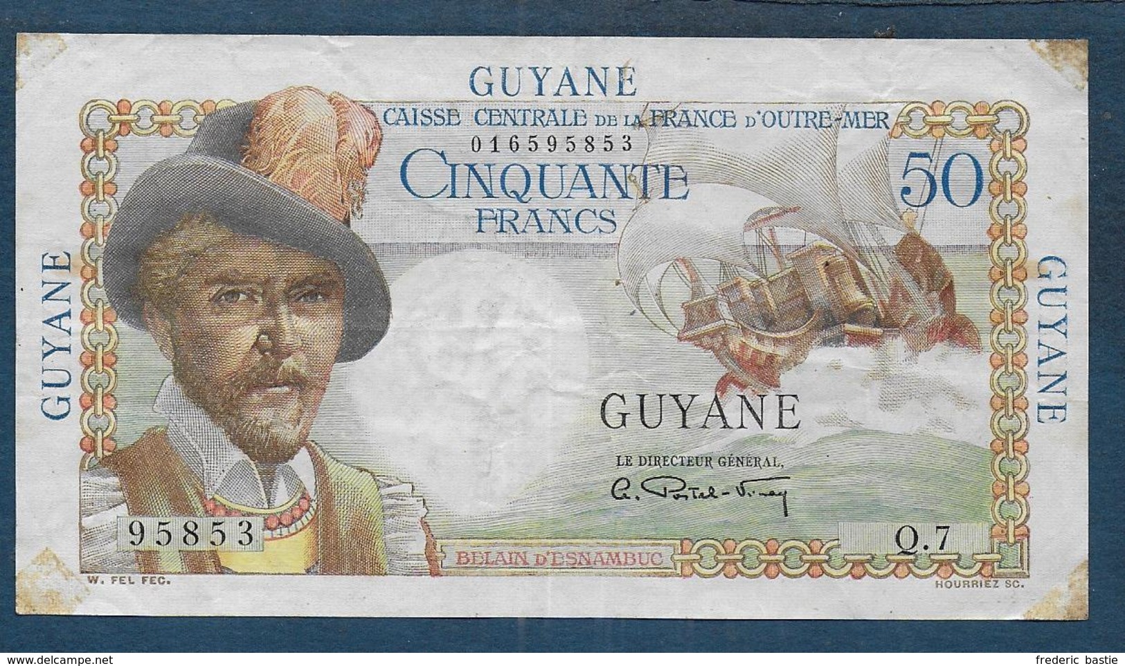 GUYANE - Billet De 50 Francs ( Rare ) - Altri & Non Classificati