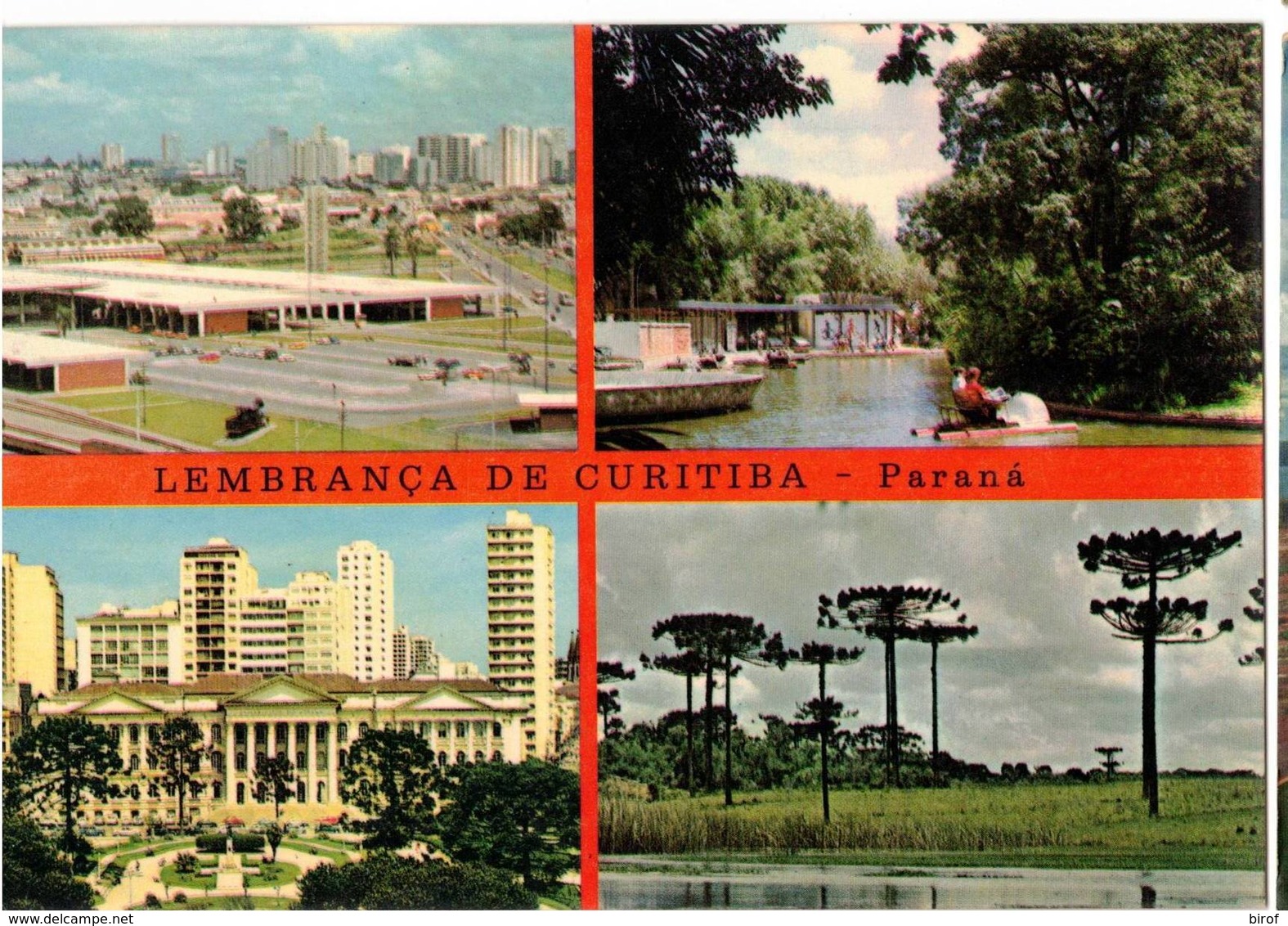 CURITIBA - LEMBRANCA DE CURITIBA   (BRASILE) - Curitiba
