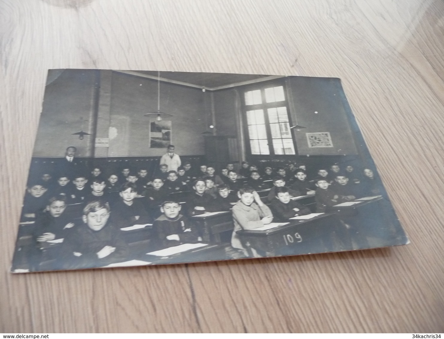 Carte Photo 92 Hauts De Seine Châtillon Classe 1er Poste D'instiituteurs - Châtillon