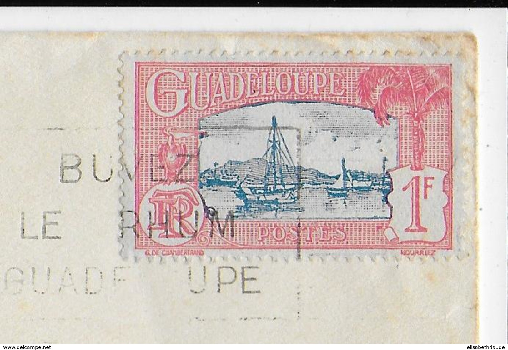 GUADELOUPE - 1941 - SEUL Sur LETTRE De POINTE à PITRE DOUBLE CENSURE => SAFI (MAROC) ! - Lettres & Documents