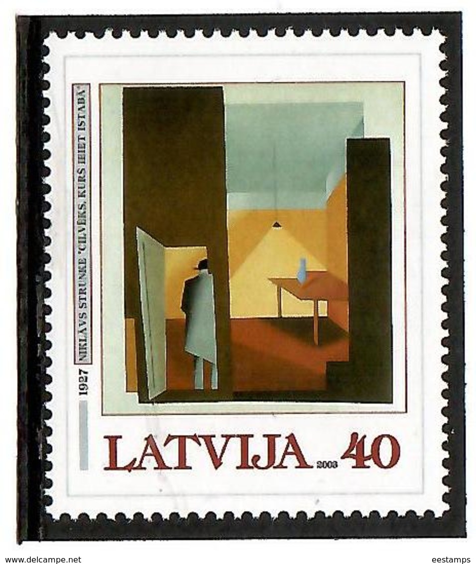 Latvia 2003 . Art Of N.Strunke. 1v: 40.  Michel # 583 - Lettonia