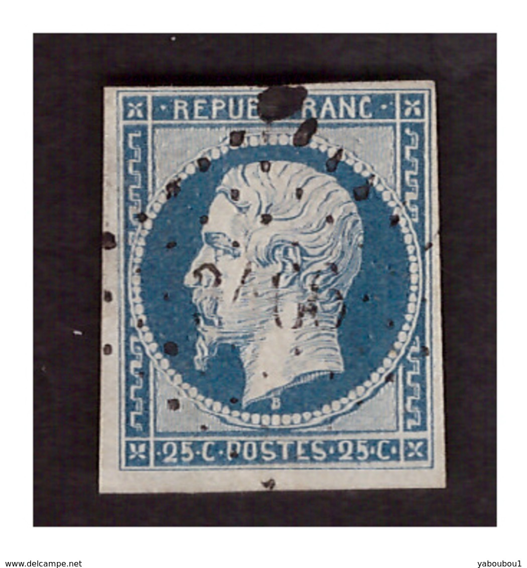 Timbre N° 10 Obl. - 1852 Louis-Napoléon