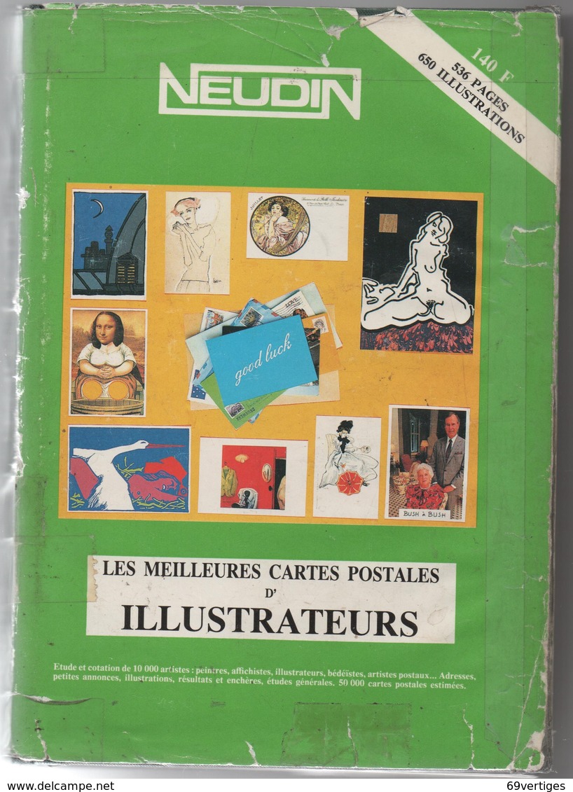 NEUDIN, " ILLUSTRATEURS", Catalogue 1990 - Bücher & Kataloge