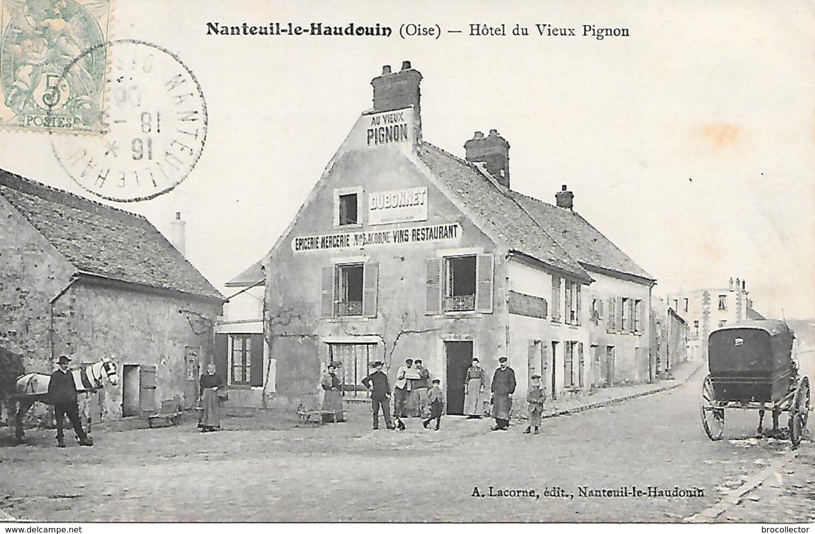 NANTEUIL Le HAUDOUIN ( 60 ) - Hôtel Du Vieux Pignon - Nanteuil-le-Haudouin