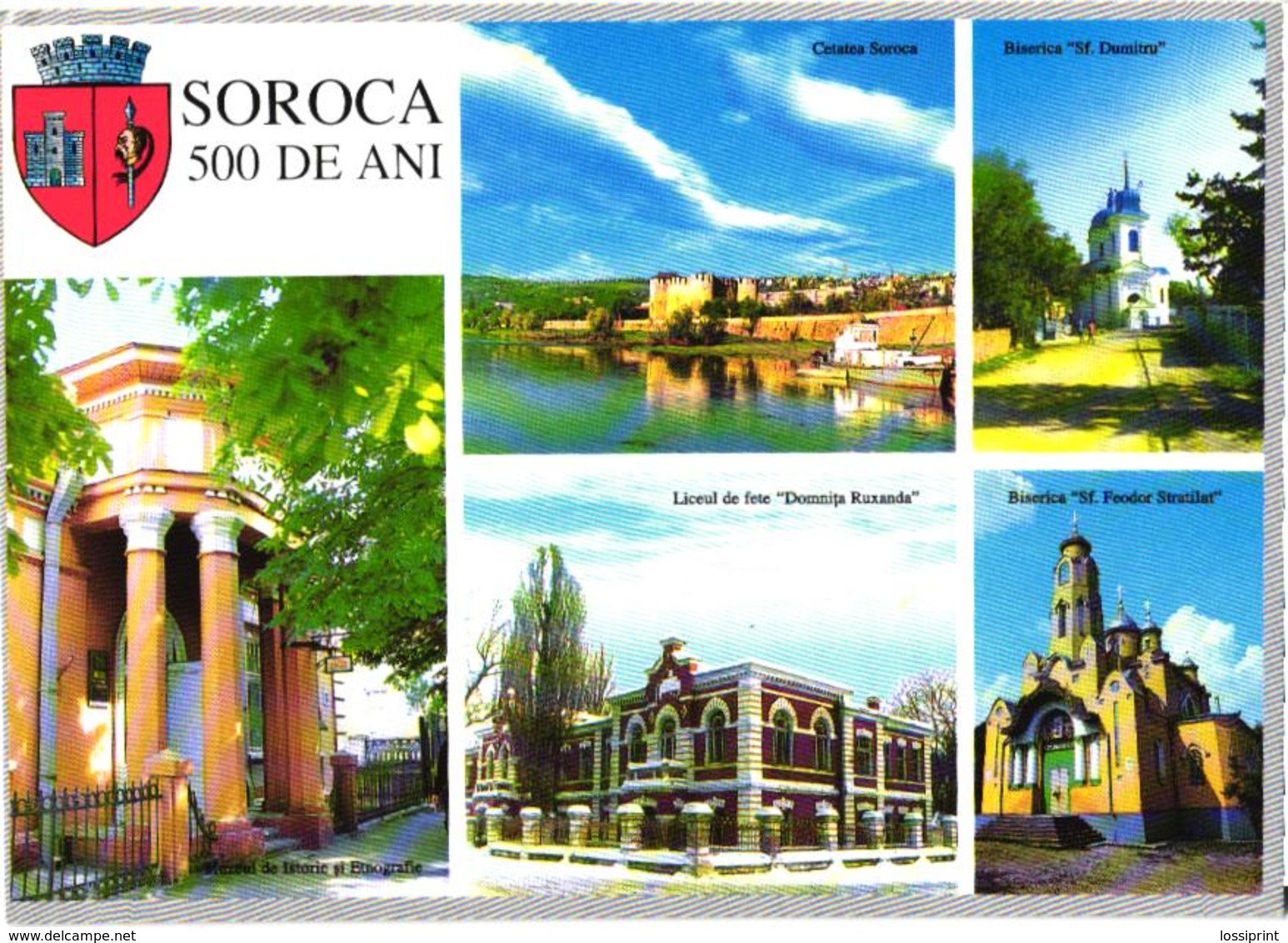 Moldova:Soroca 500 Years, Churches, Ethnographic Museum, Castle, 1999 - Moldavie