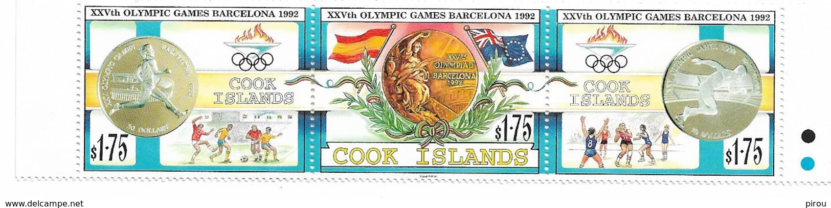 COOK   JEUX OLYMPIQUES DE BARCELONE 1992 - Summer 1992: Barcelona