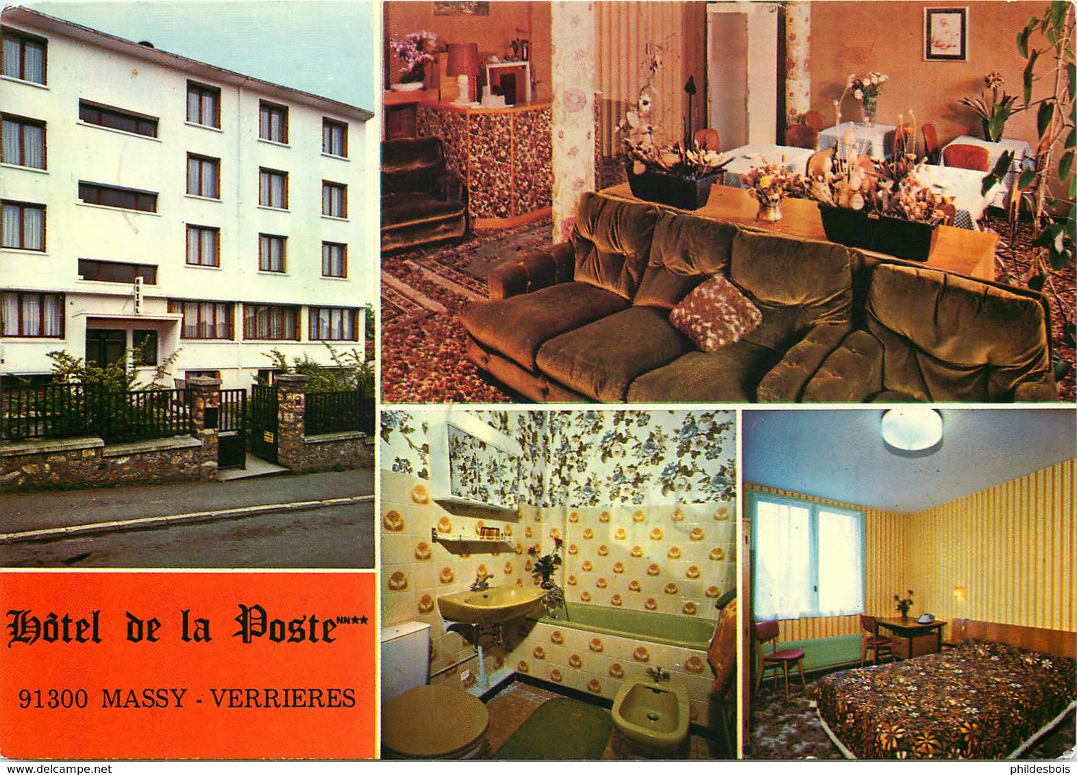 ESSONNE  MASSY VERRIERES  Hotel De La Poste      (cpsm) - Massy