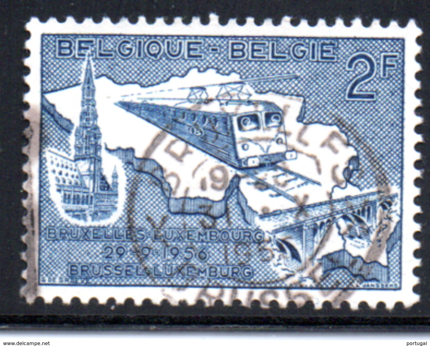 Belgique - N° 996 - 1956 - Used Stamps