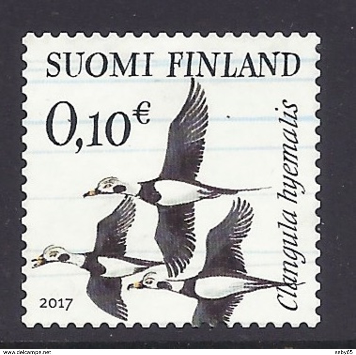 Finland - 2017 Fauna, Birds, Arktika, Clangula Hyemalis, Oiseaux, Vogel - Used - Used Stamps