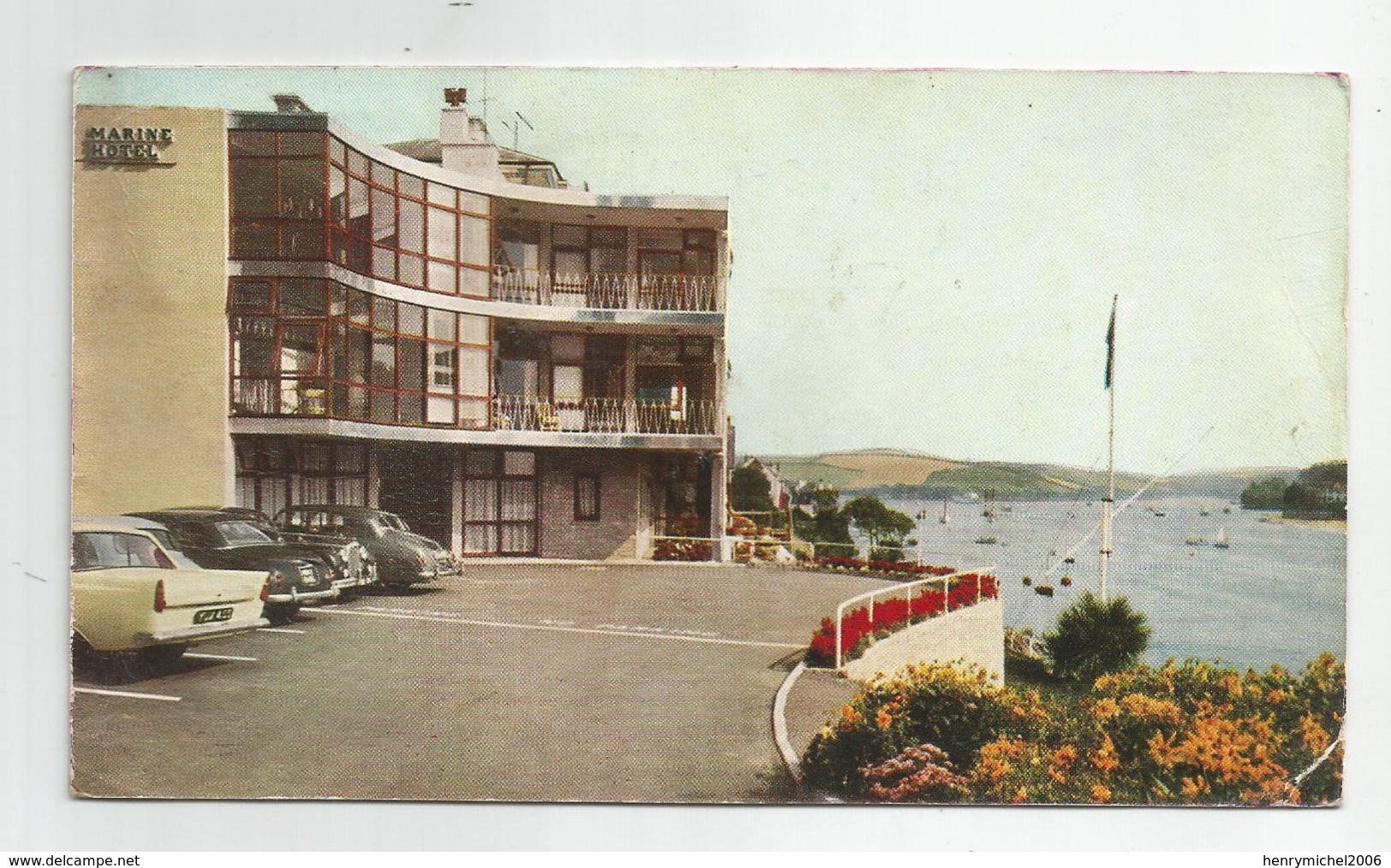 Cpm Angleterre Devon The Marine Hotel Salcombe - Other & Unclassified