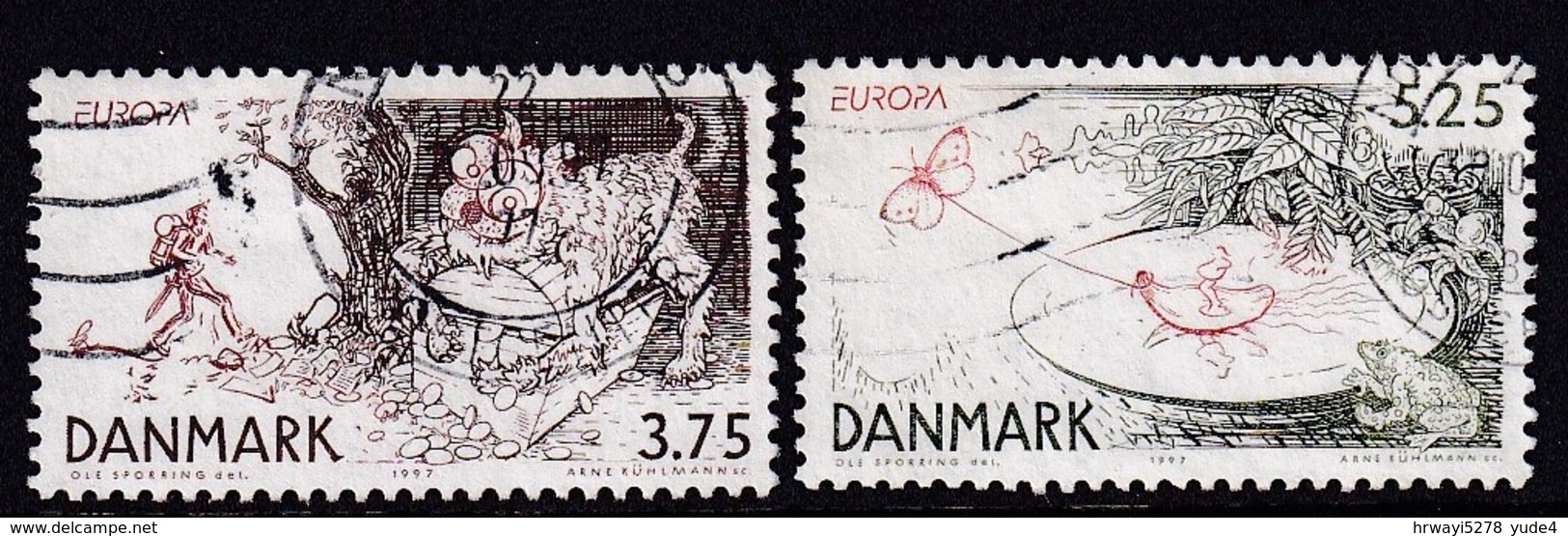 Denmark 1997, Complete Set Vfu. Cv 3 Euro - Oblitérés