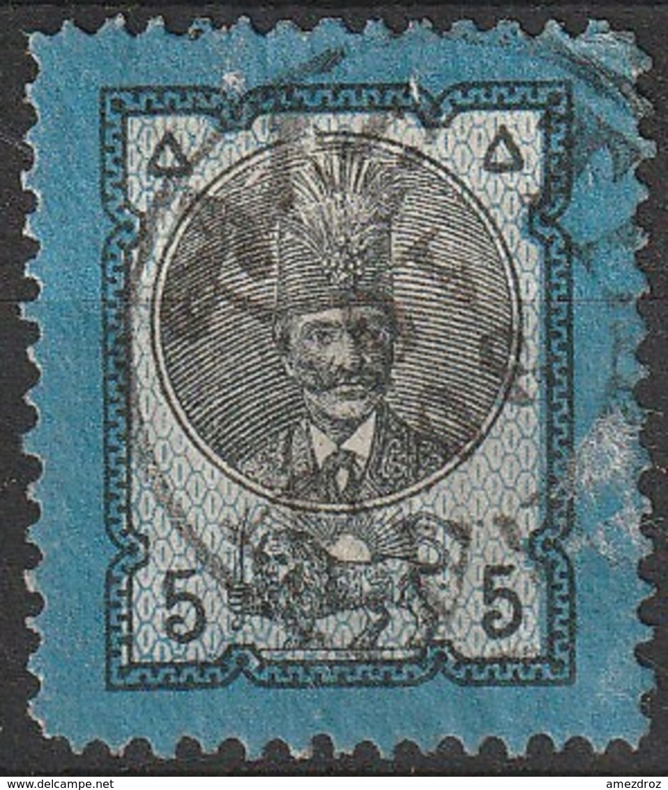 Perse Iran 1879-80 N° 28 Nasser-Edin Shar Qajar  (G12) - Iran