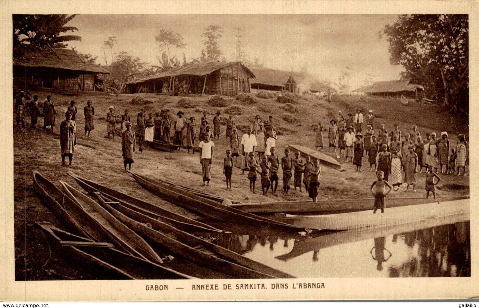 GABON ANNEXE DE SAMKITA DANS L'ABANGA - Gabon