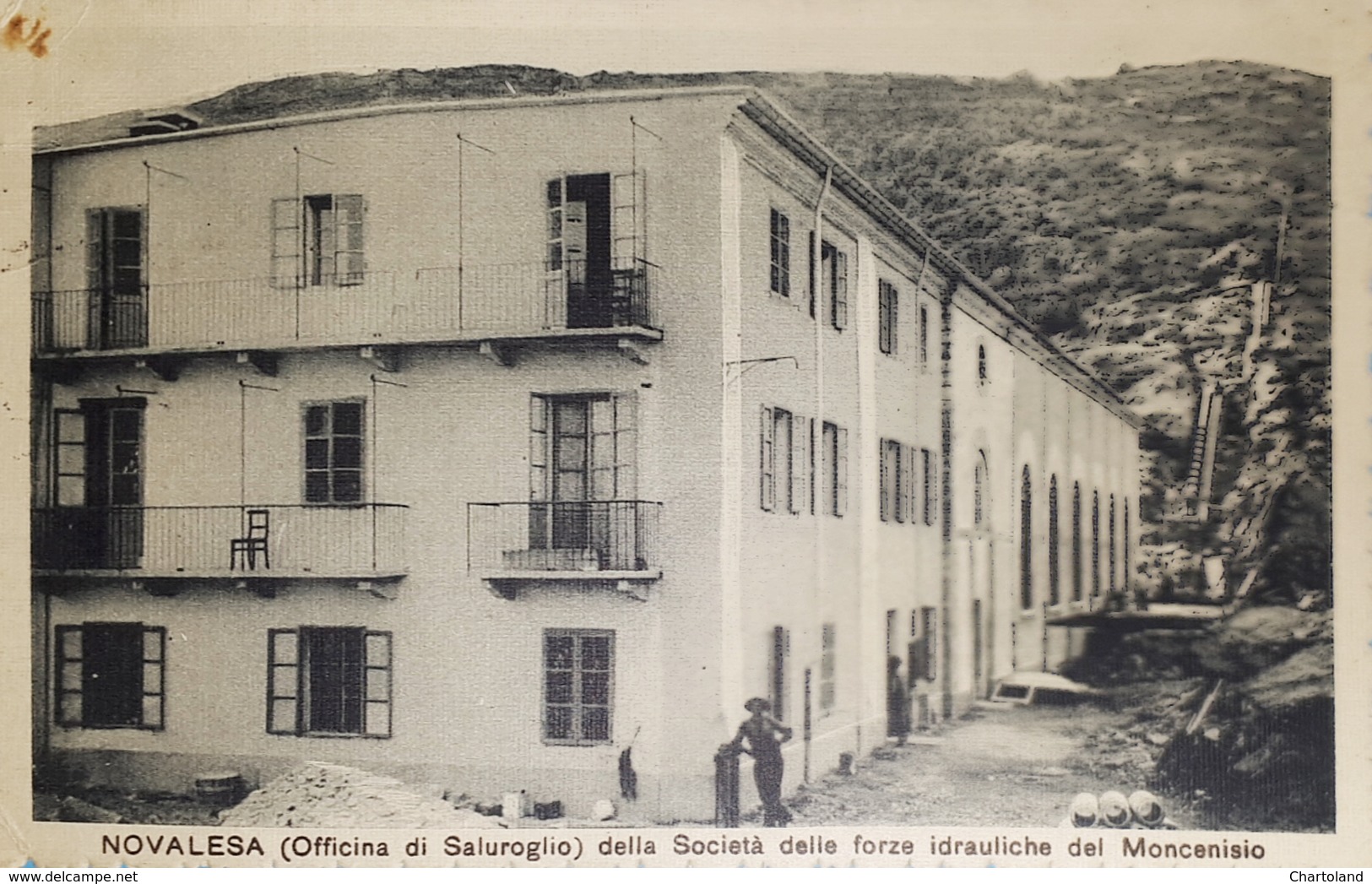 Cartolina - Novalesa - Officina Di Saluroglio - 1924 - Autres & Non Classés