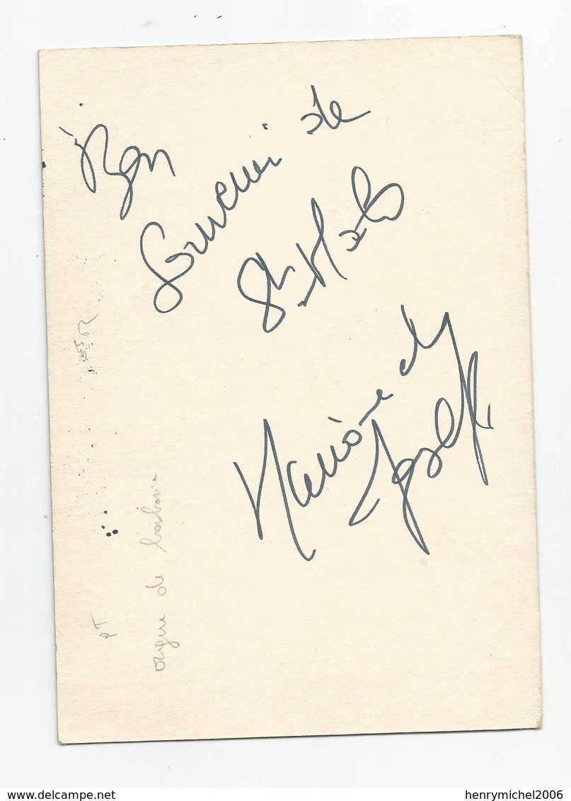 Cpm Autographe Marianne Et Joseph Orgue De Barbarie Chanteuse De Rue  Paris - Altri & Non Classificati