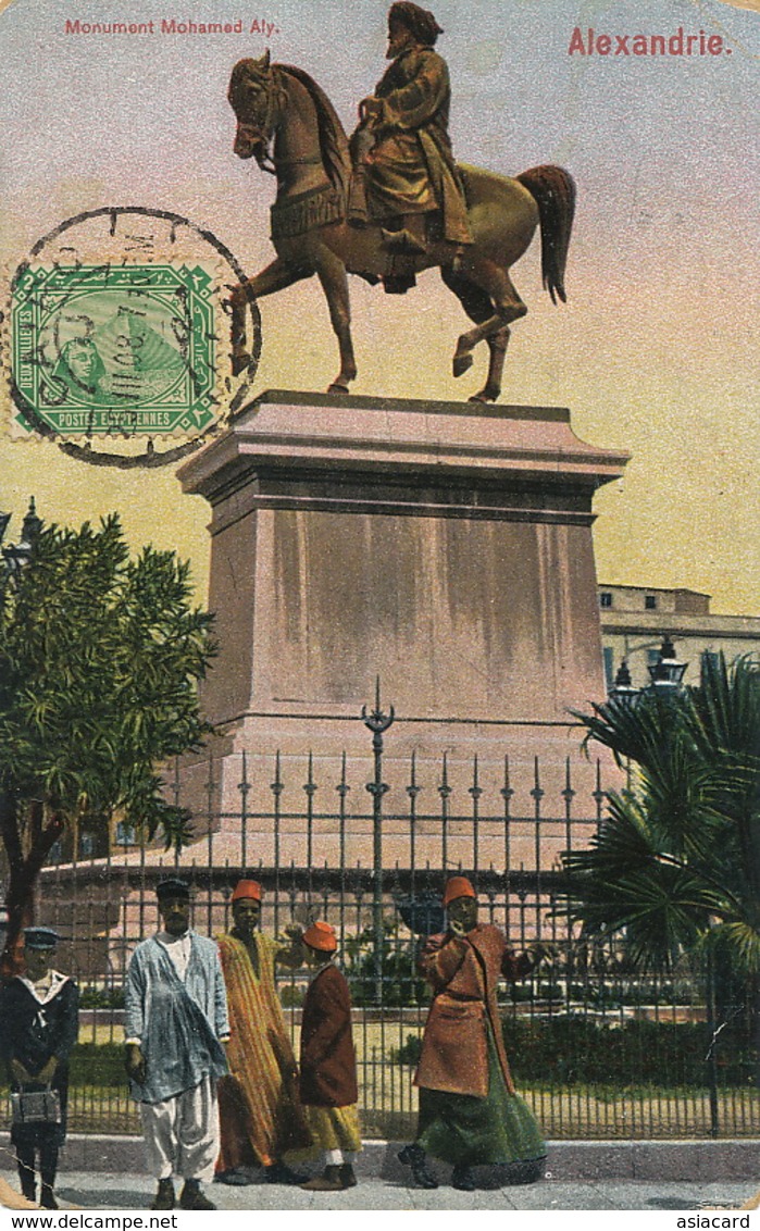 Alexandrie Monument Mohamed Aly . Edit Rudmann - Alexandrie