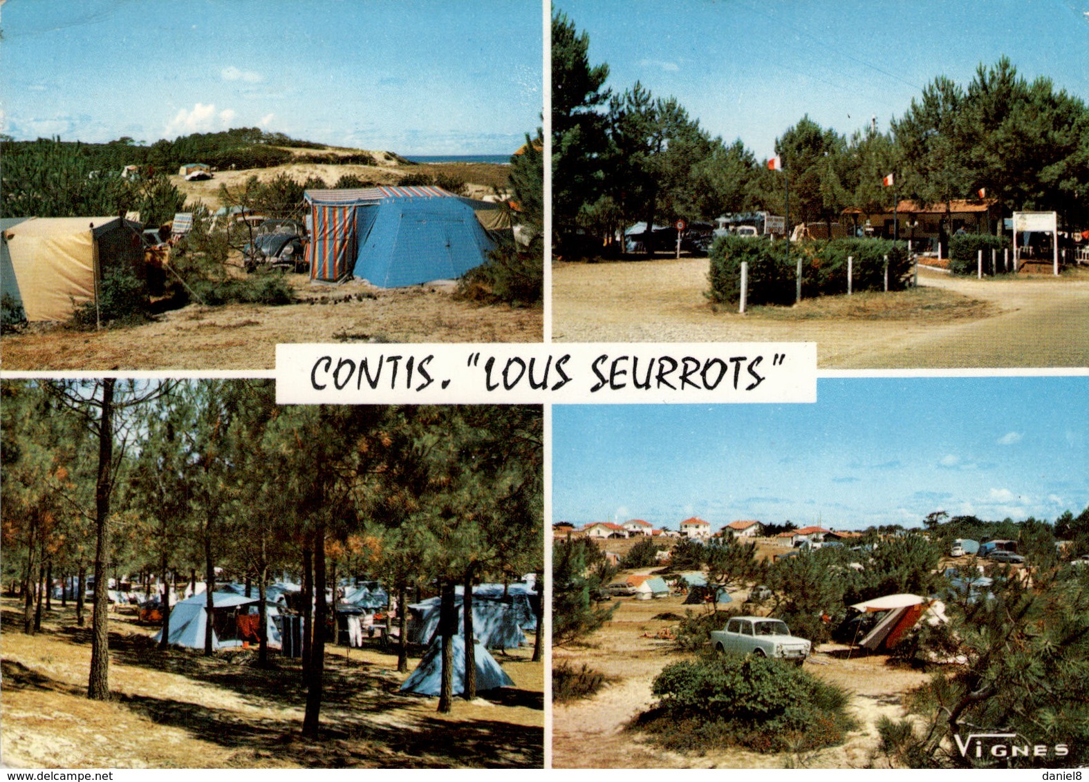 40  Contis "Lous Seurrots" Camping  Multivues - Autres & Non Classés