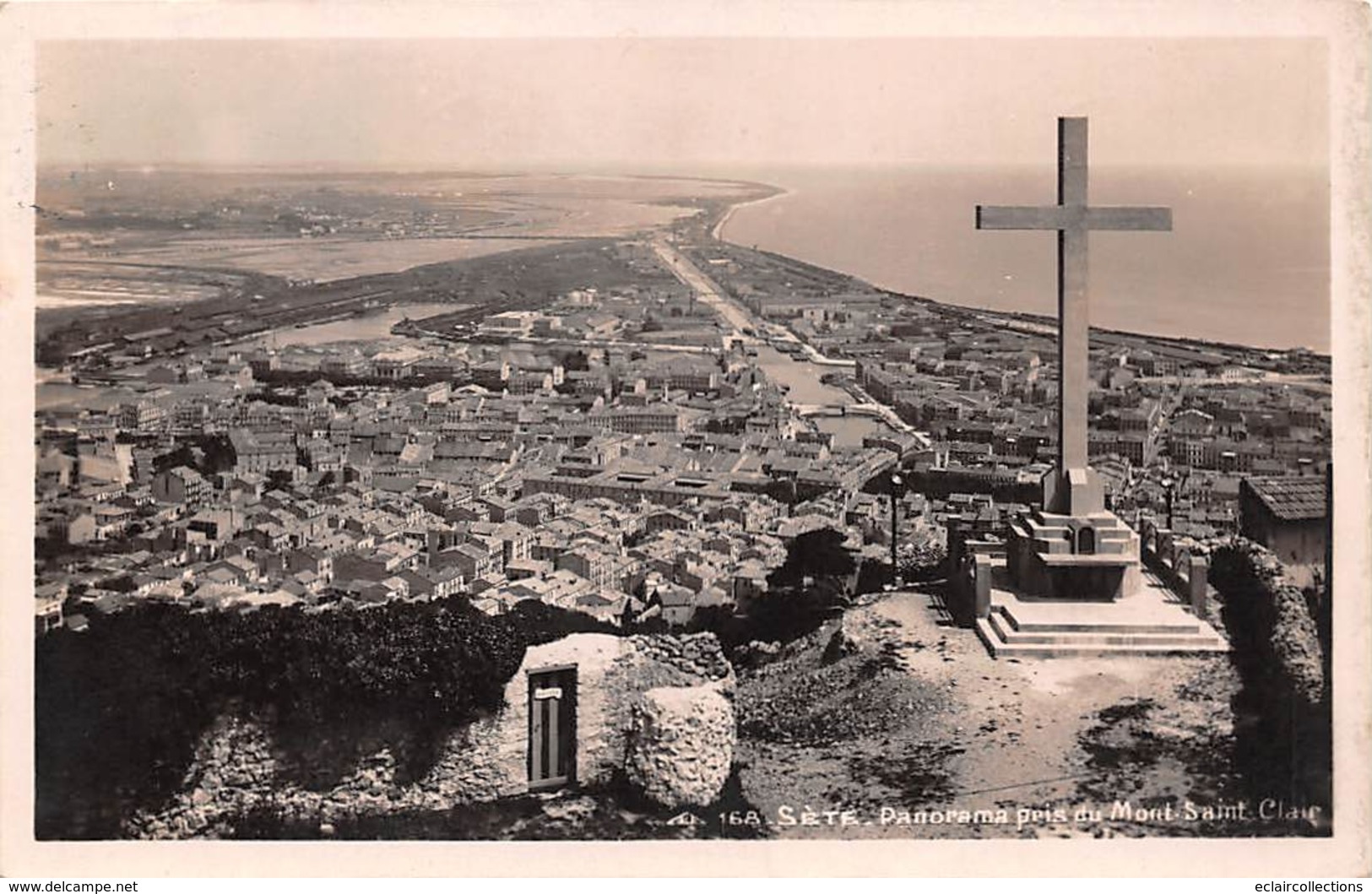 Sète Cette           34          Panorama Pris Du Mont Saint Clair     (voir Scan) - Sete (Cette)