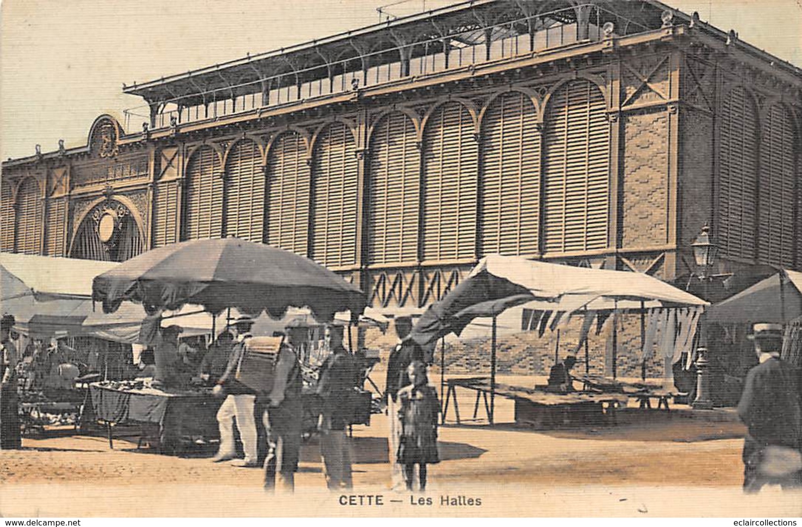 Sète Cette           34           Les Halles      (voir Scan) - Sete (Cette)