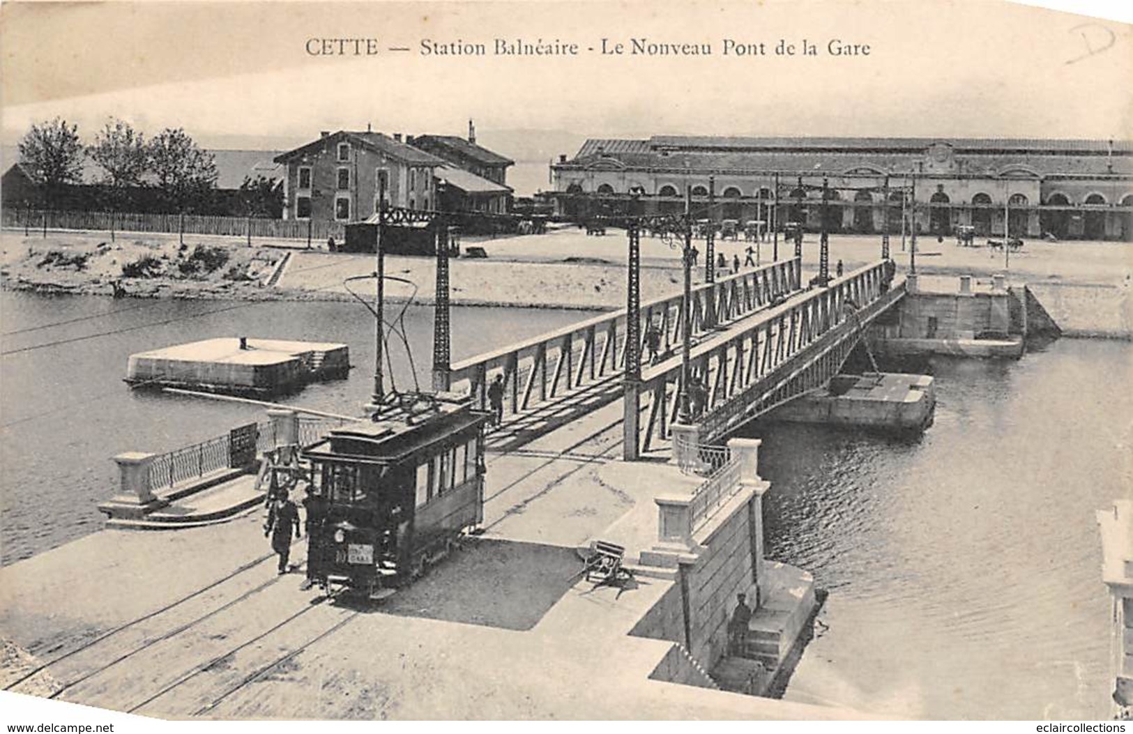 Sète Cette           34           Le Nouveau Pont De La Gare  .  Tramway       (voir Scan) - Sete (Cette)