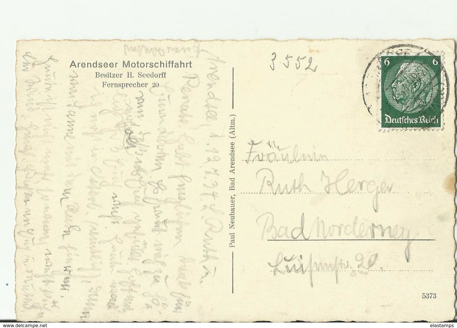 DE AK 1934 ARENDSEE - Salzwedel