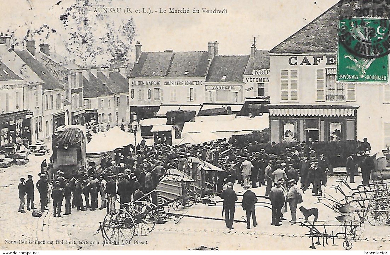 AUNEAU  ( 28 )  -  Le Marché Du Vendredi - Auneau