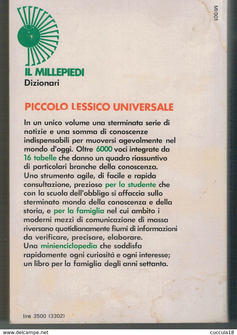 PICCOLO LESSICO UNIVERSALE - Religion