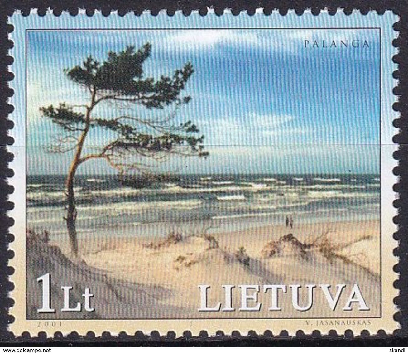 LITAUEN 2001 Mi-Nr. 766 ** MNH - Lituania