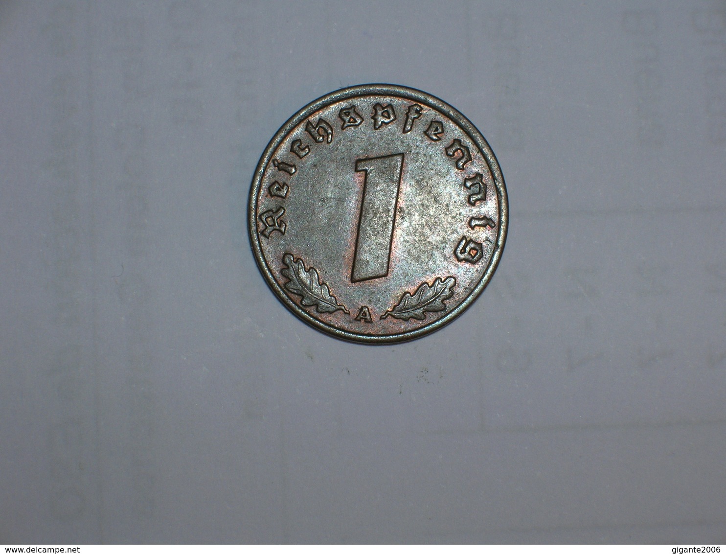 ALEMANIA- 1 PFENNIG 1937 A (848) - 1 Reichspfennig