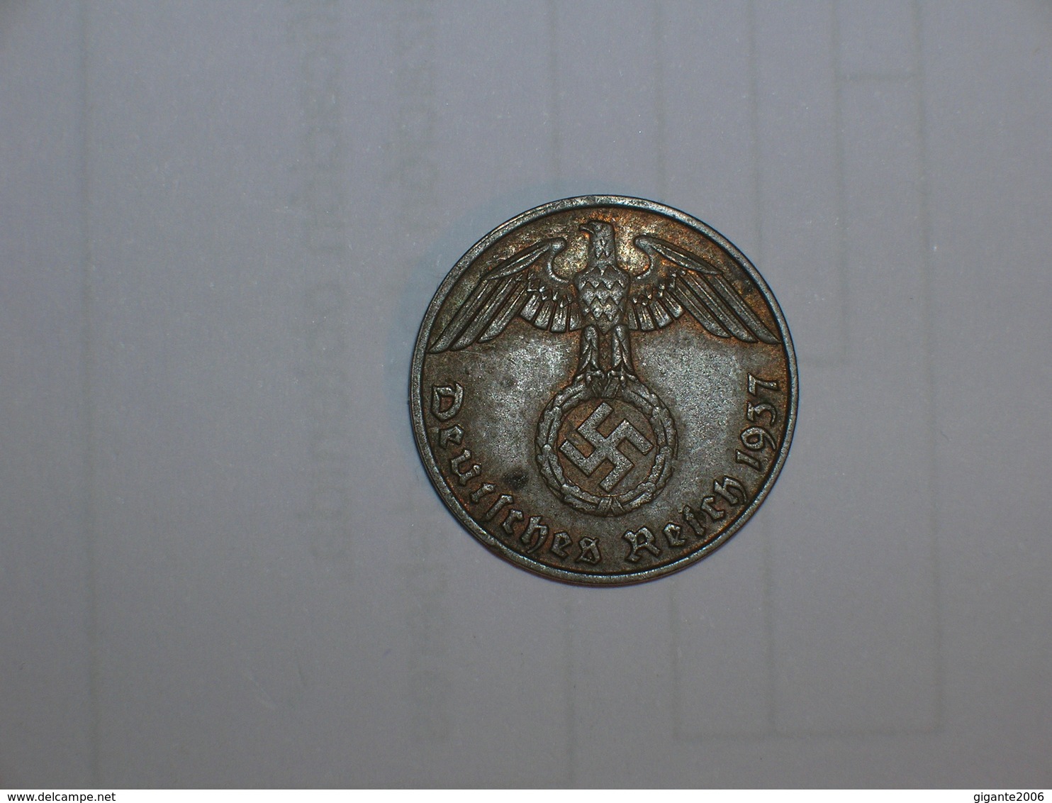 ALEMANIA- 1 PFENNIG 1937 E (850) - 1 Reichspfennig