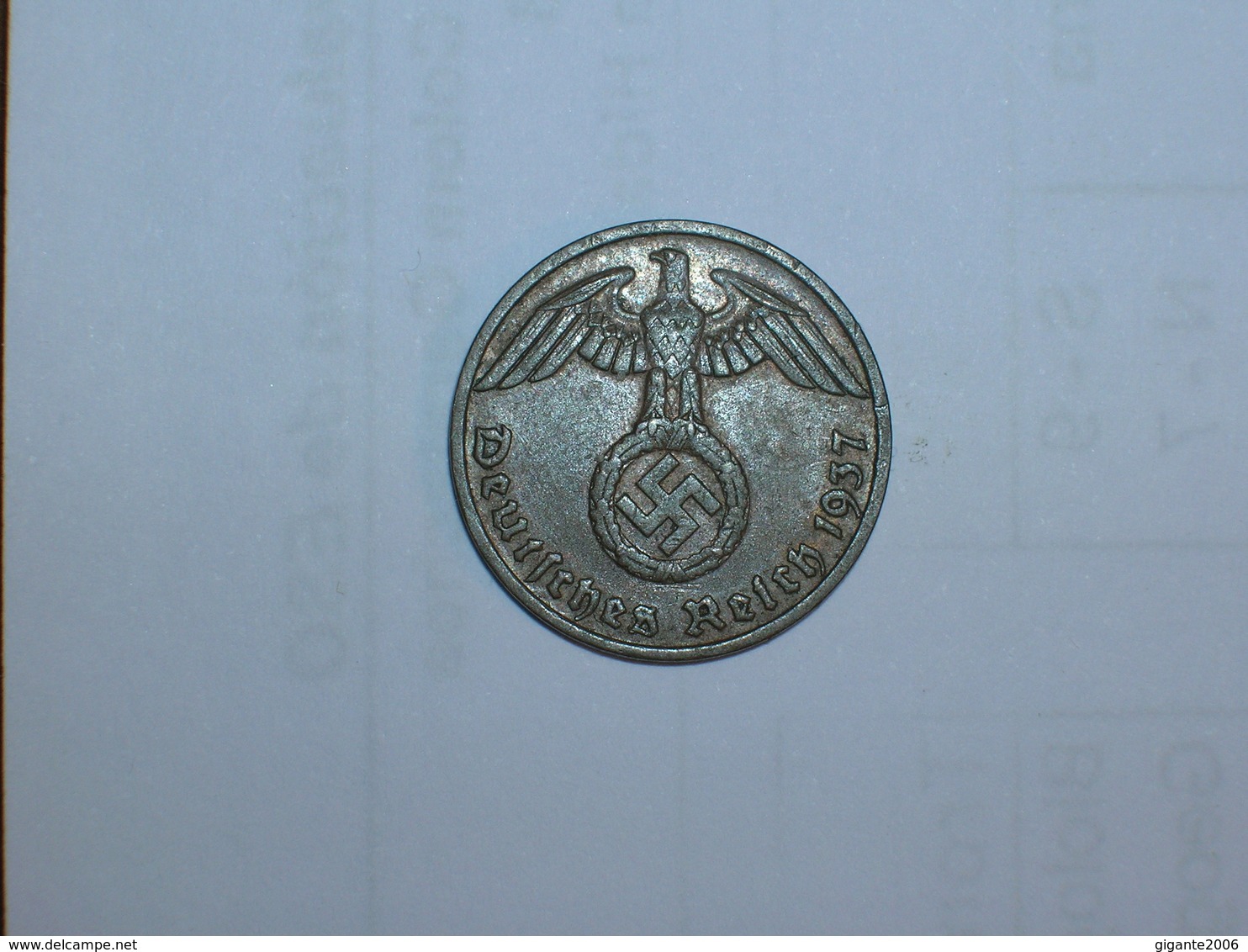 ALEMANIA- 1 PFENNIG 1937 F  (851) - 1 Reichspfennig