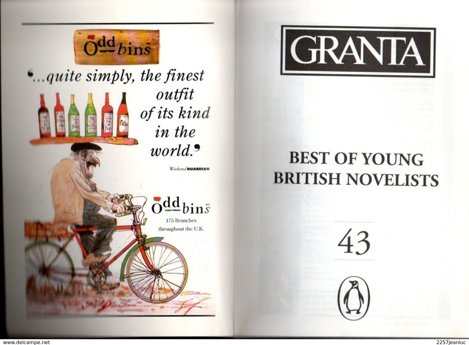 Granta - Best Of Young British Novelists 2 - Other & Unclassified