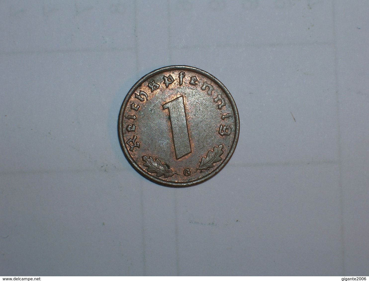 ALEMANIA- 1 PFENNIG 1939 G (868) - 1 Reichspfennig