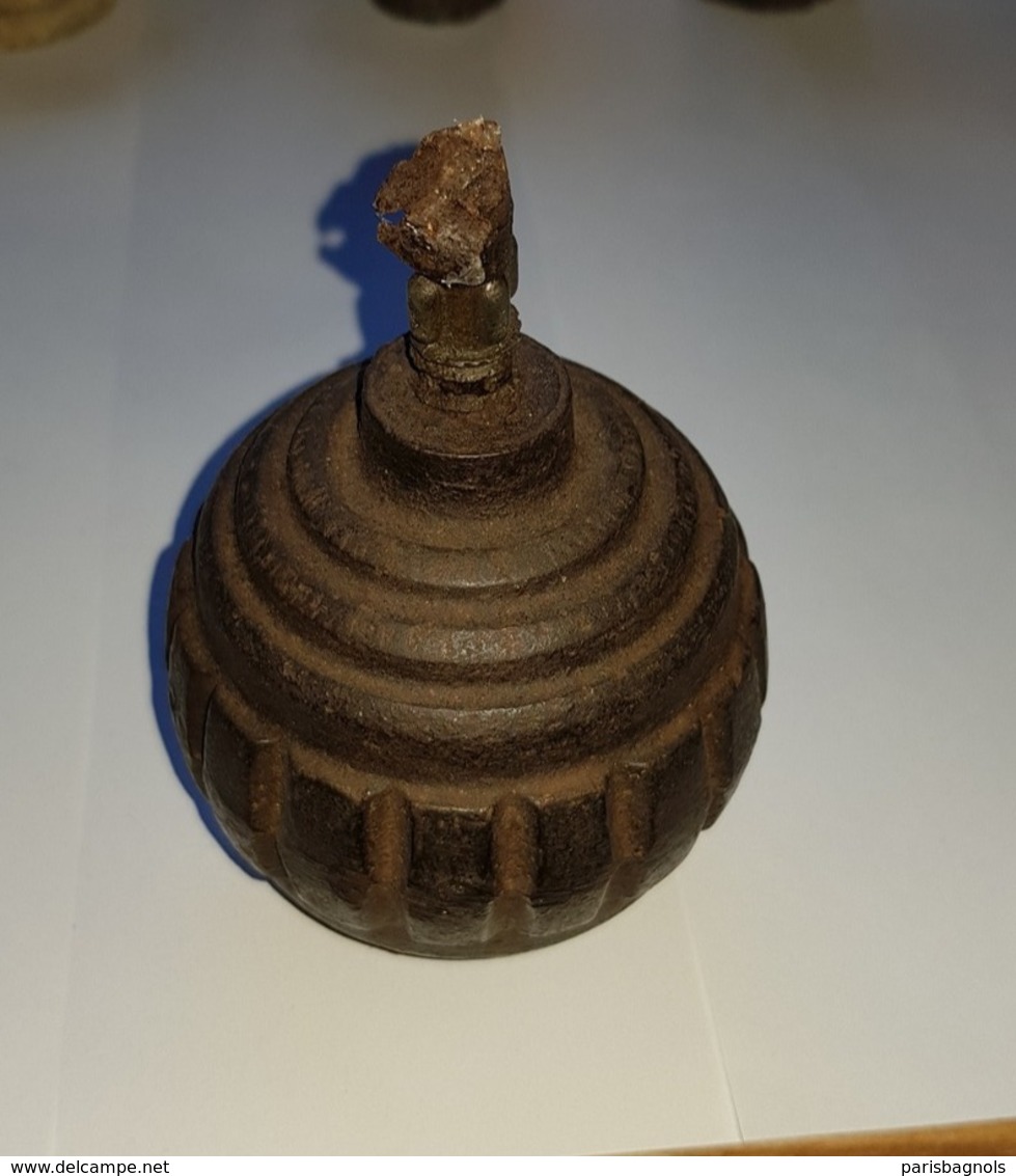 WW1 - Grenade Allemande KRUGER  Neutralisée - Guerre 14-18 - 1914-18