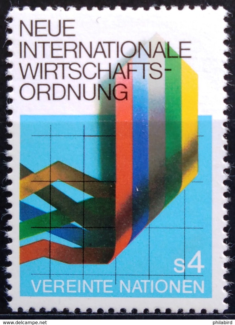 NATIONS-UNIS  VIENNE                  N° 8                     NEUF** - Unused Stamps