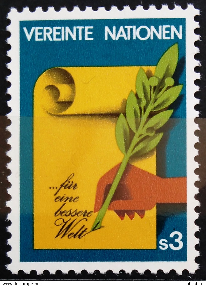 NATIONS-UNIS  VIENNE                  N° 23                     NEUF** - Unused Stamps