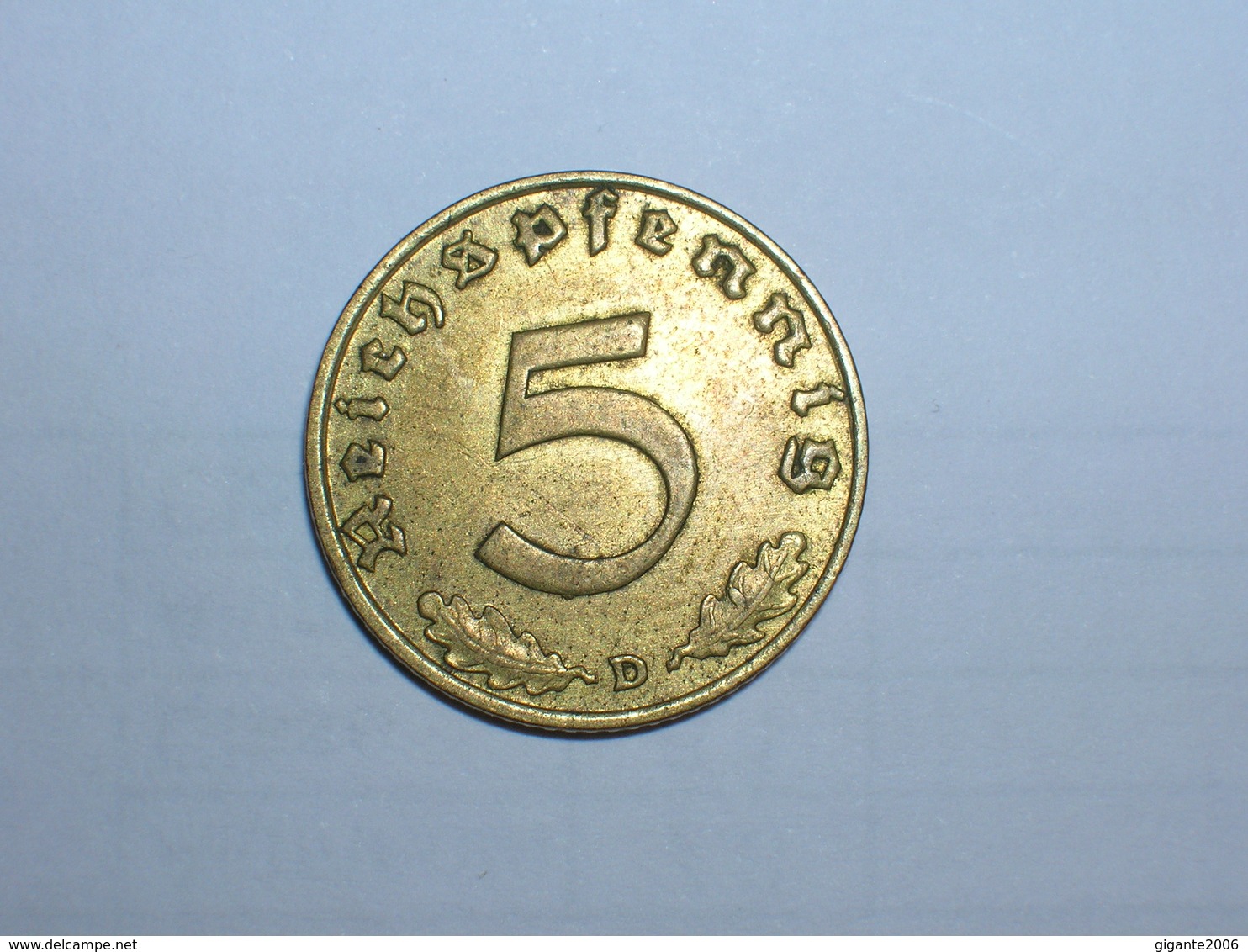 ALEMANIA- 5 PFENNIG 1936 D (890) - 5 Reichspfennig