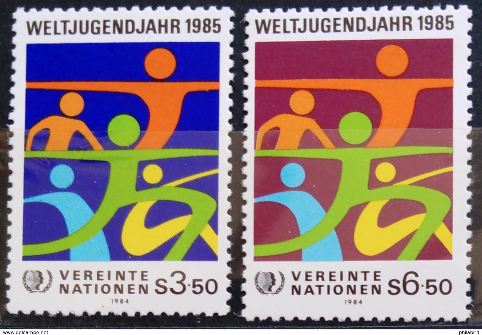 NATIONS-UNIS  VIENNE                  N° 45/46                     NEUF** - Ungebraucht