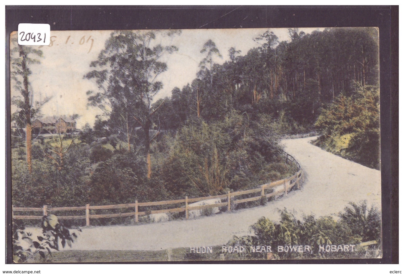 AUSTRALIA - TASMANIE - HOBART - ROAD NEAR BOWER - TB - Hobart