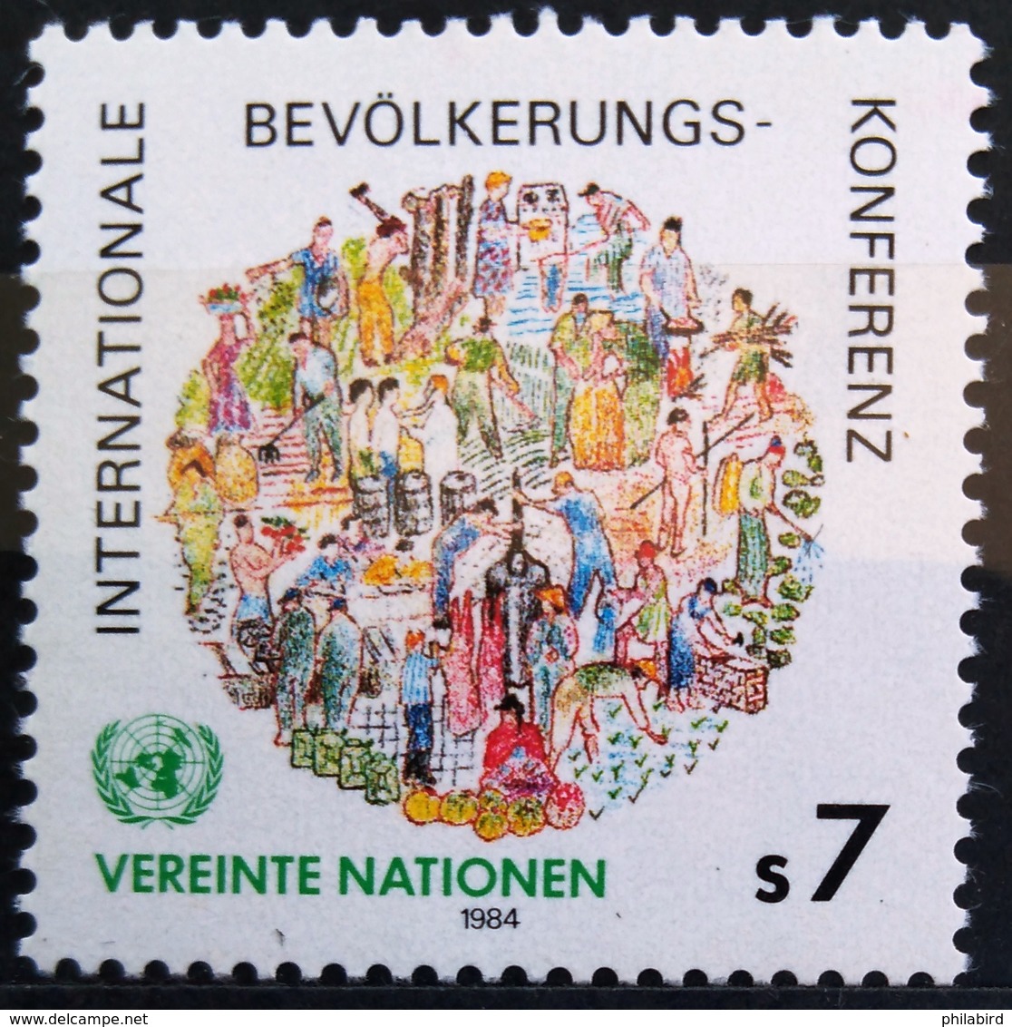 NATIONS-UNIS  VIENNE                  N° 38                     NEUF** - Unused Stamps