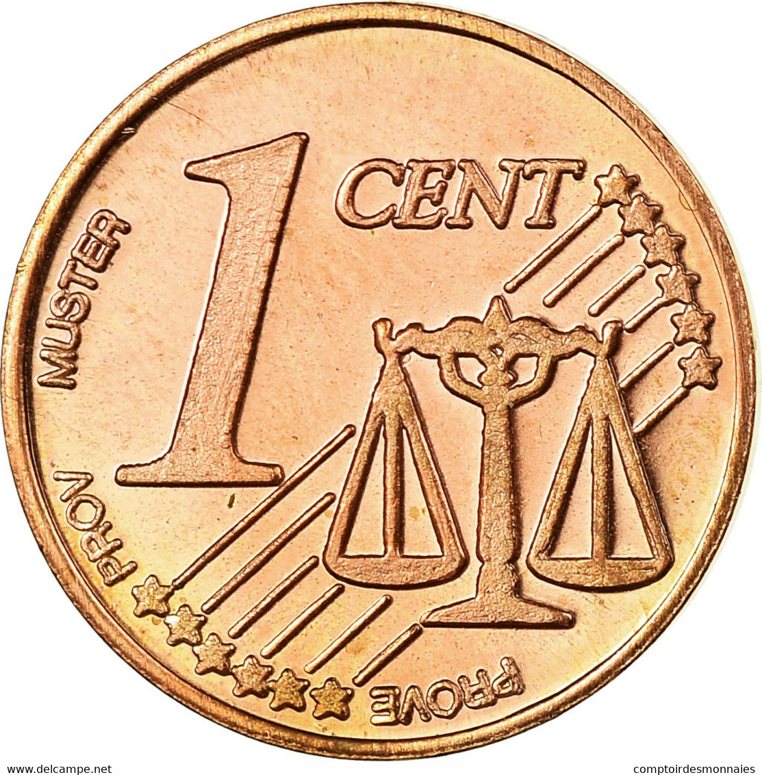 Slovénie, Euro Cent, 2004, SPL, Copper Plated Steel - Essais Privés / Non-officiels