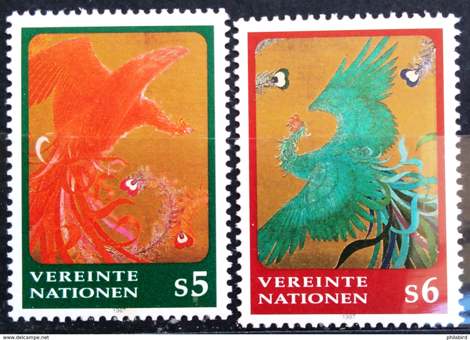 NATIONS-UNIS  VIENNE                  N° 240/241                     NEUF** - Unused Stamps