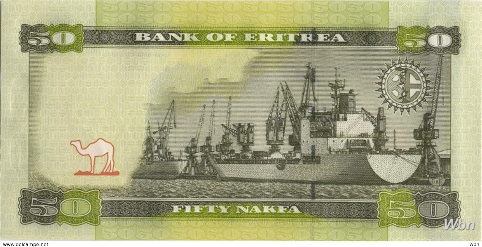 Erythrée 50 Nakfa (P9) 2011 (Pref: AM) -UNC- - Eritrea