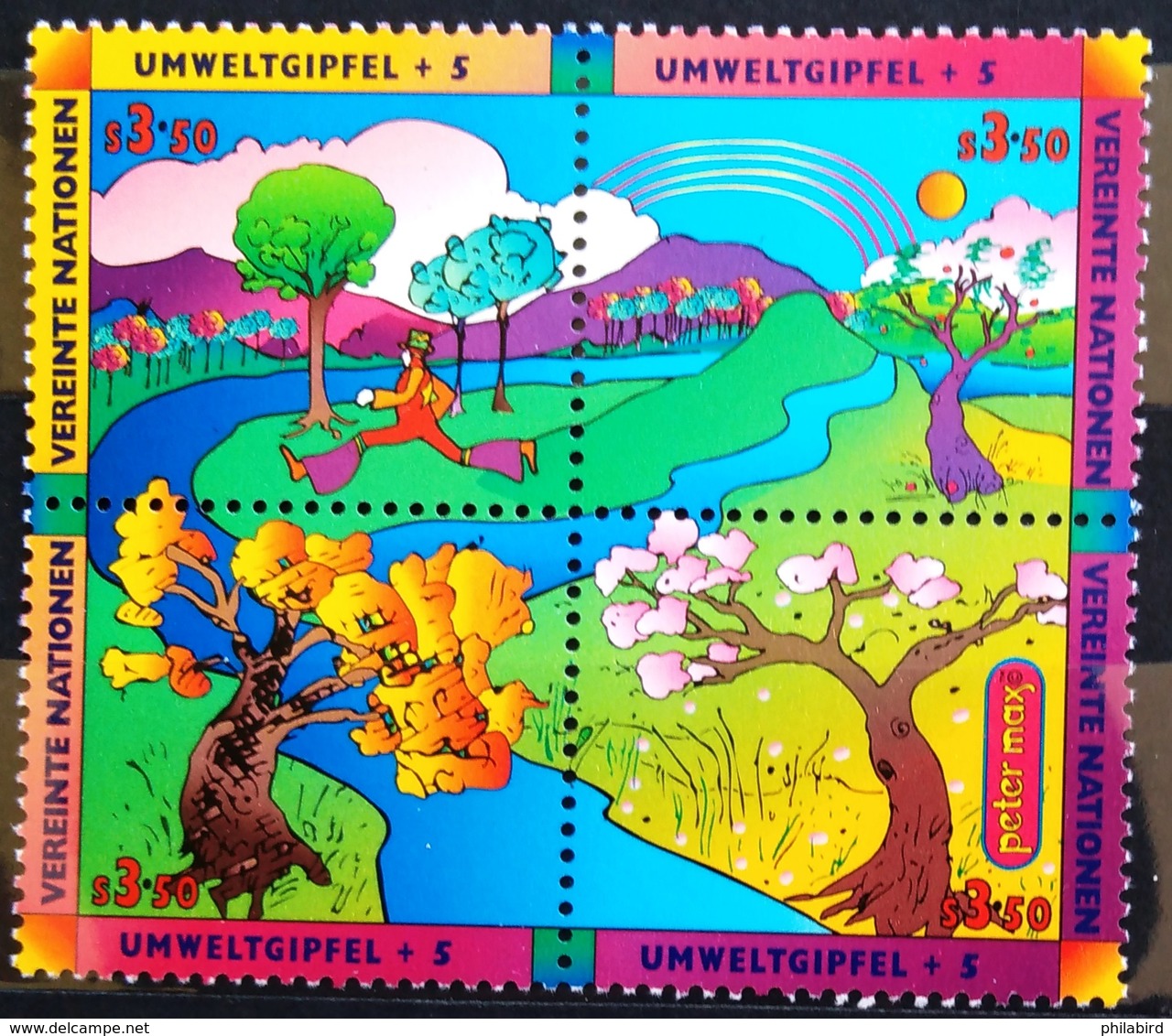 NATIONS-UNIS  VIENNE                  N° 246/249                     NEUF** - Unused Stamps
