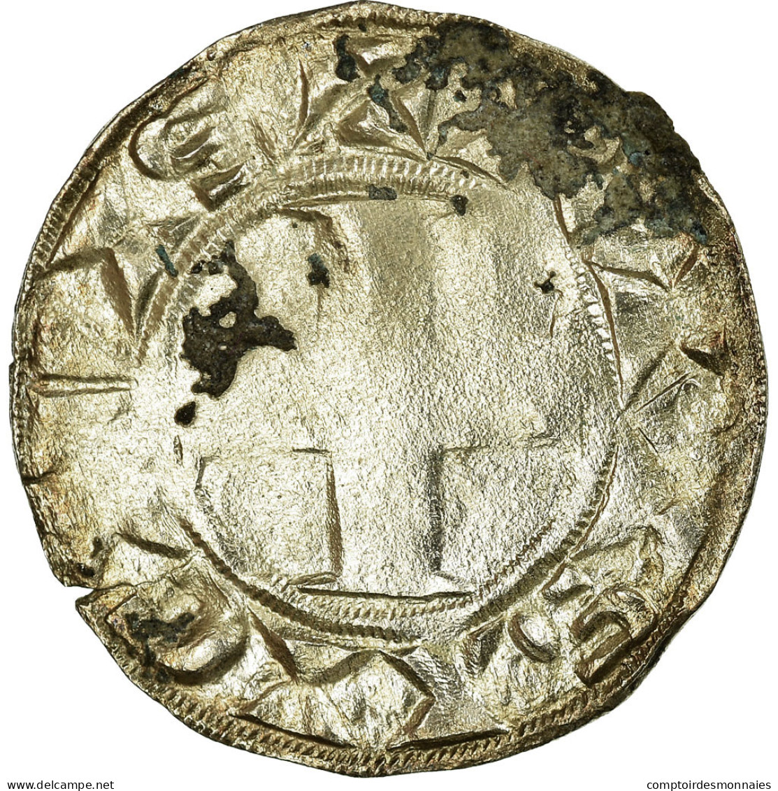 Monnaie, France, Louis VII, Denier Parisis, Paris, TTB, Argent, Duplessy:146 - 1137-1180 Ludwig VII. Der Jüngere